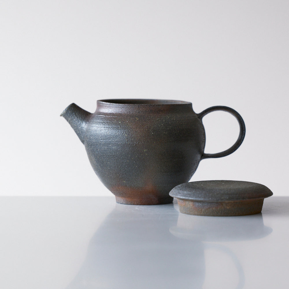 79 焼締茶銚