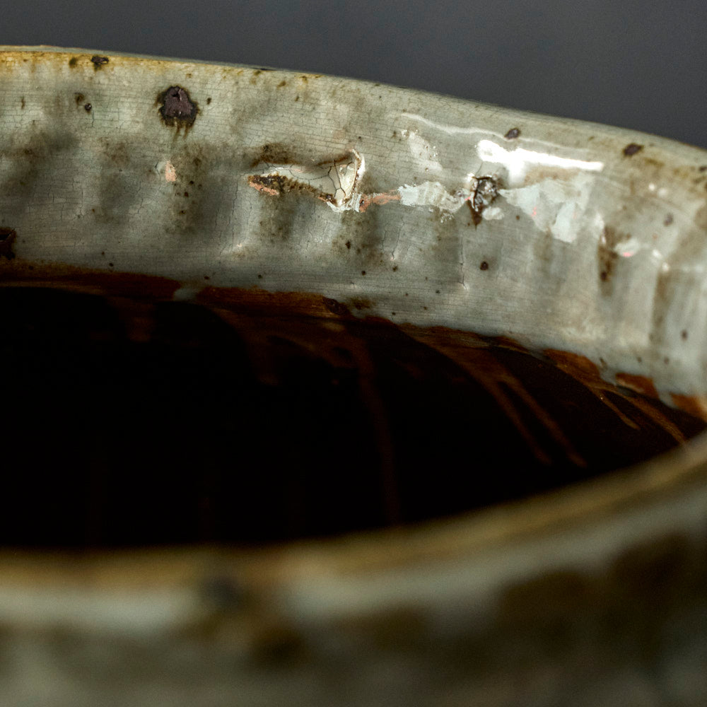 01 灰かむり粉引大壺