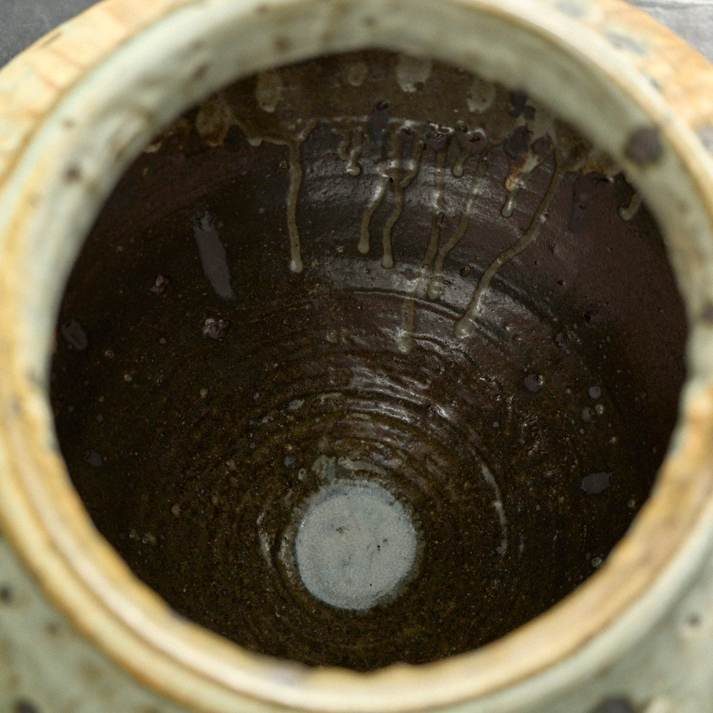 01 灰かむり粉引大壺