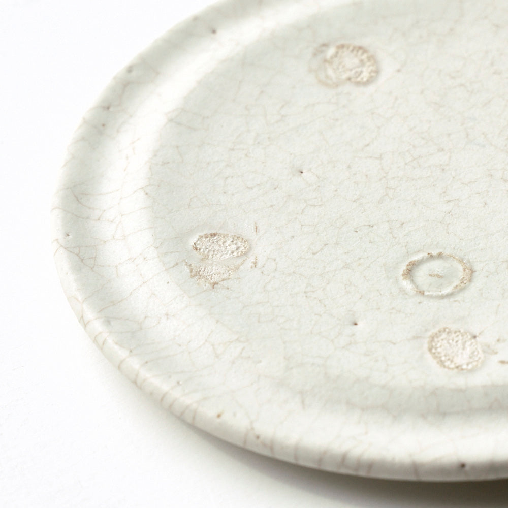 204 プレート白 4寸