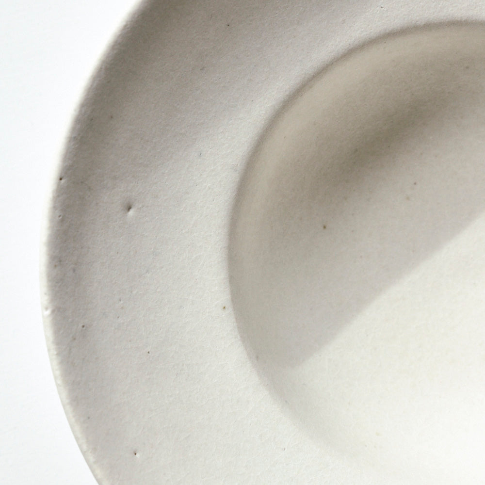 210 リム鉢 白 7寸