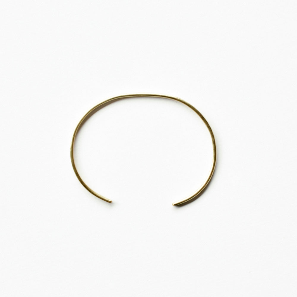 75 バングル/真鍮　鎚目・極細