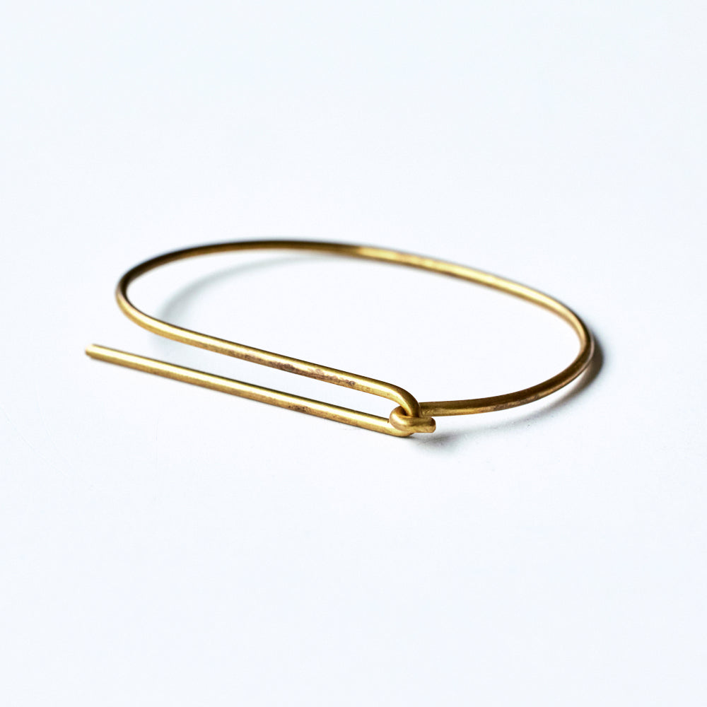 78 バングル/真鍮　フック式