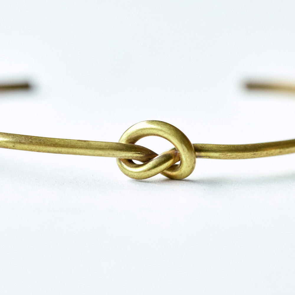 79 バングル/真鍮　結び