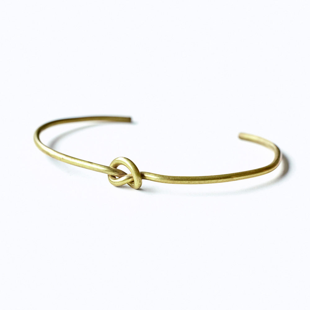 79 バングル/真鍮　結び