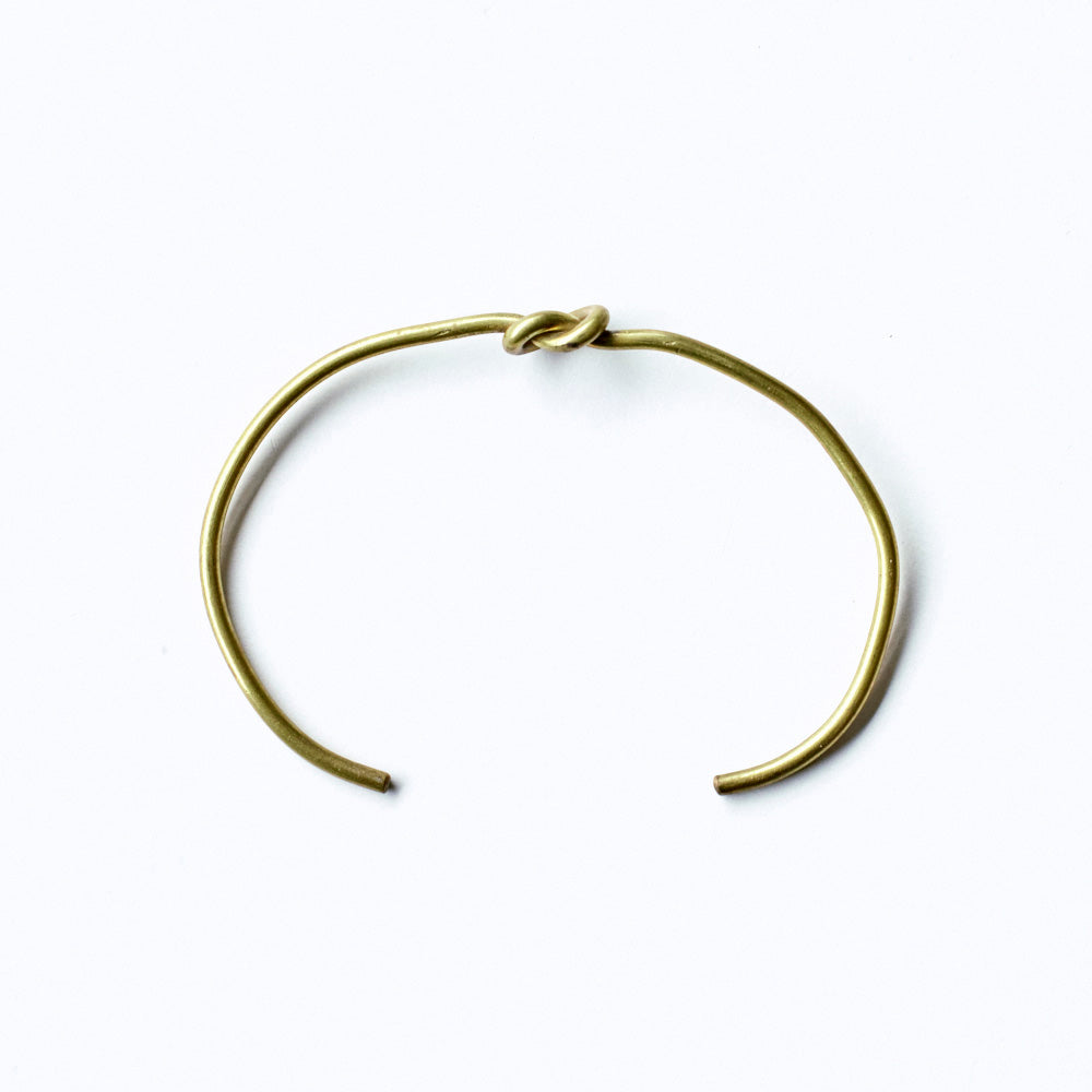 79 バングル/真鍮　結び