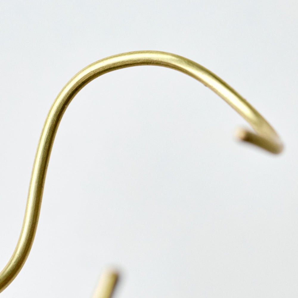 77 バングル/真鍮　なみなみ