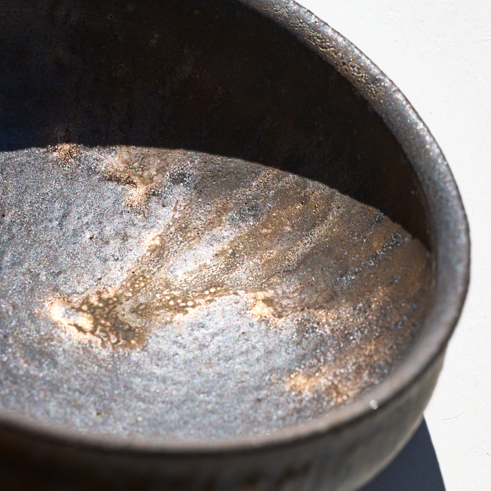 14 4寸托鉢 黒釉