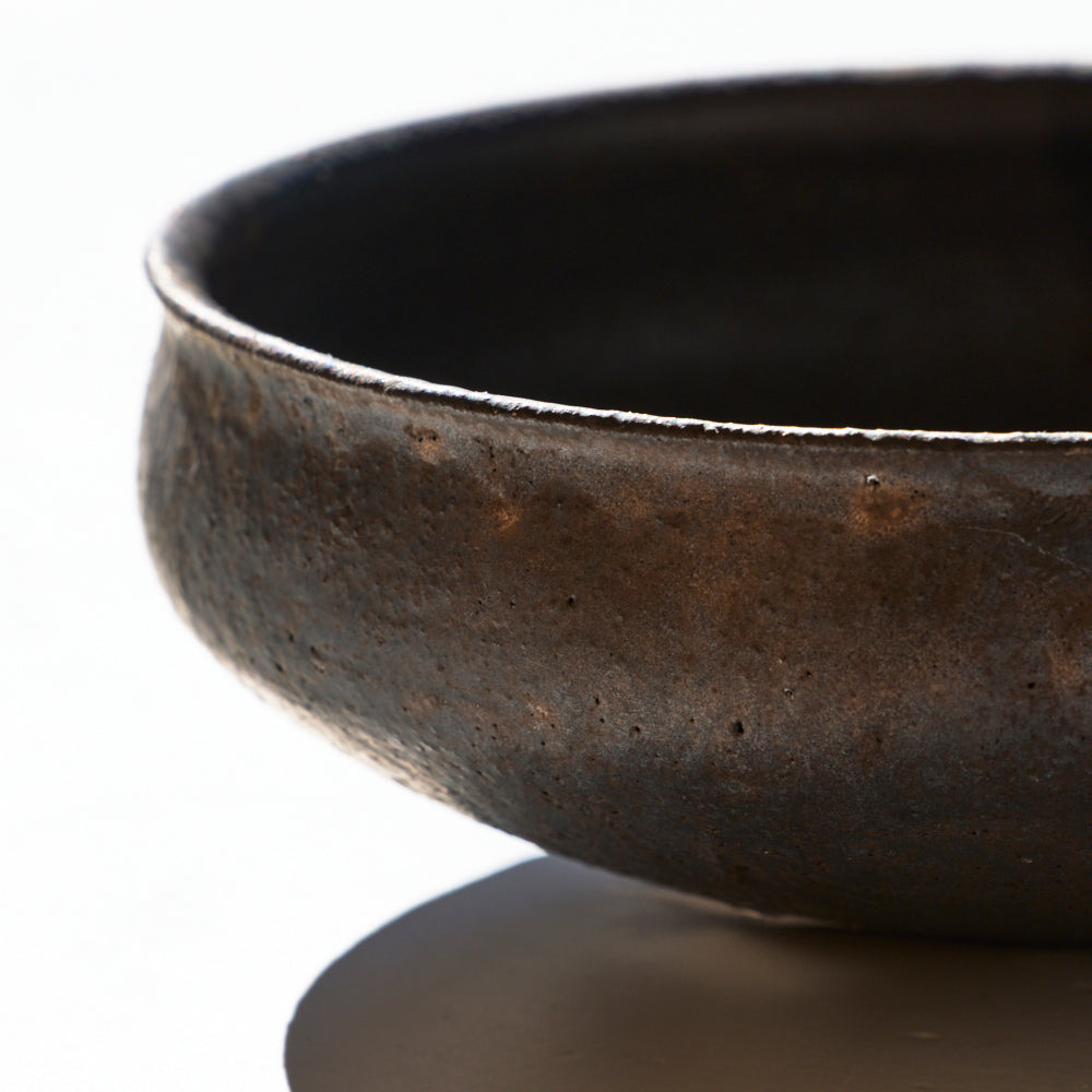 14 4寸托鉢 黒釉