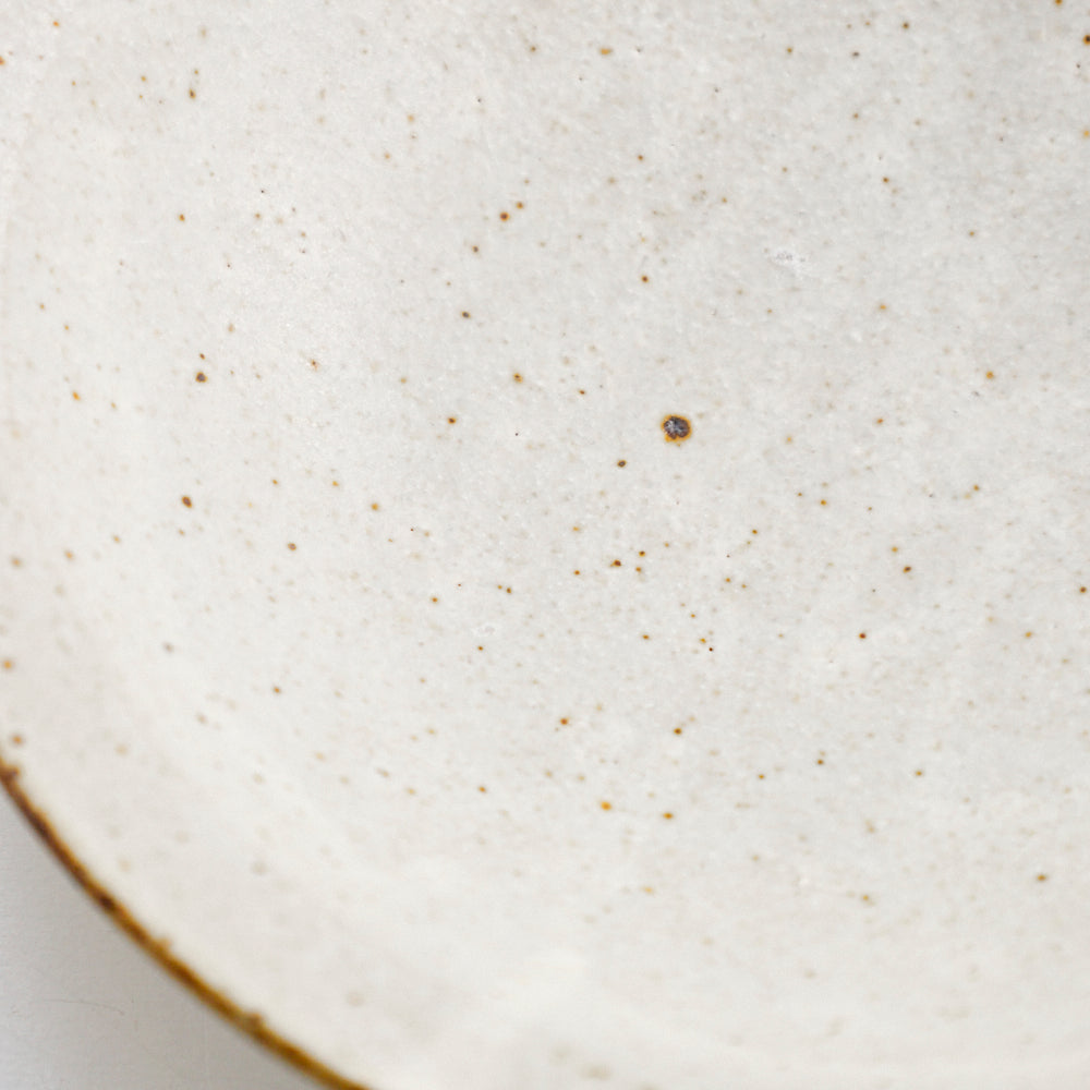 29 7寸スープ皿 粉引