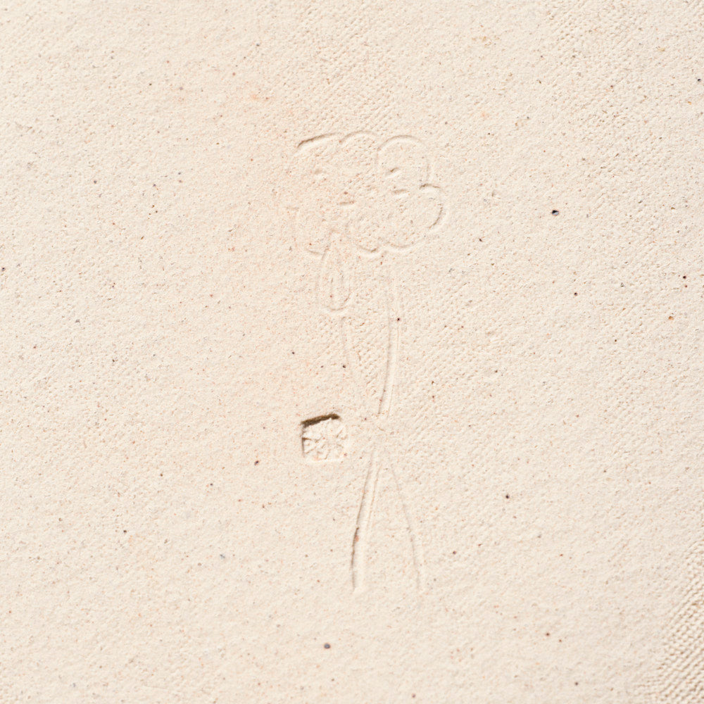 60 黒ハス縁取り変形皿（オーバル）