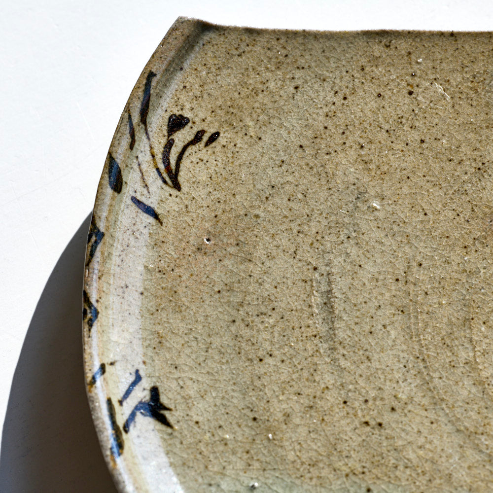 87 絵唐津長方皿