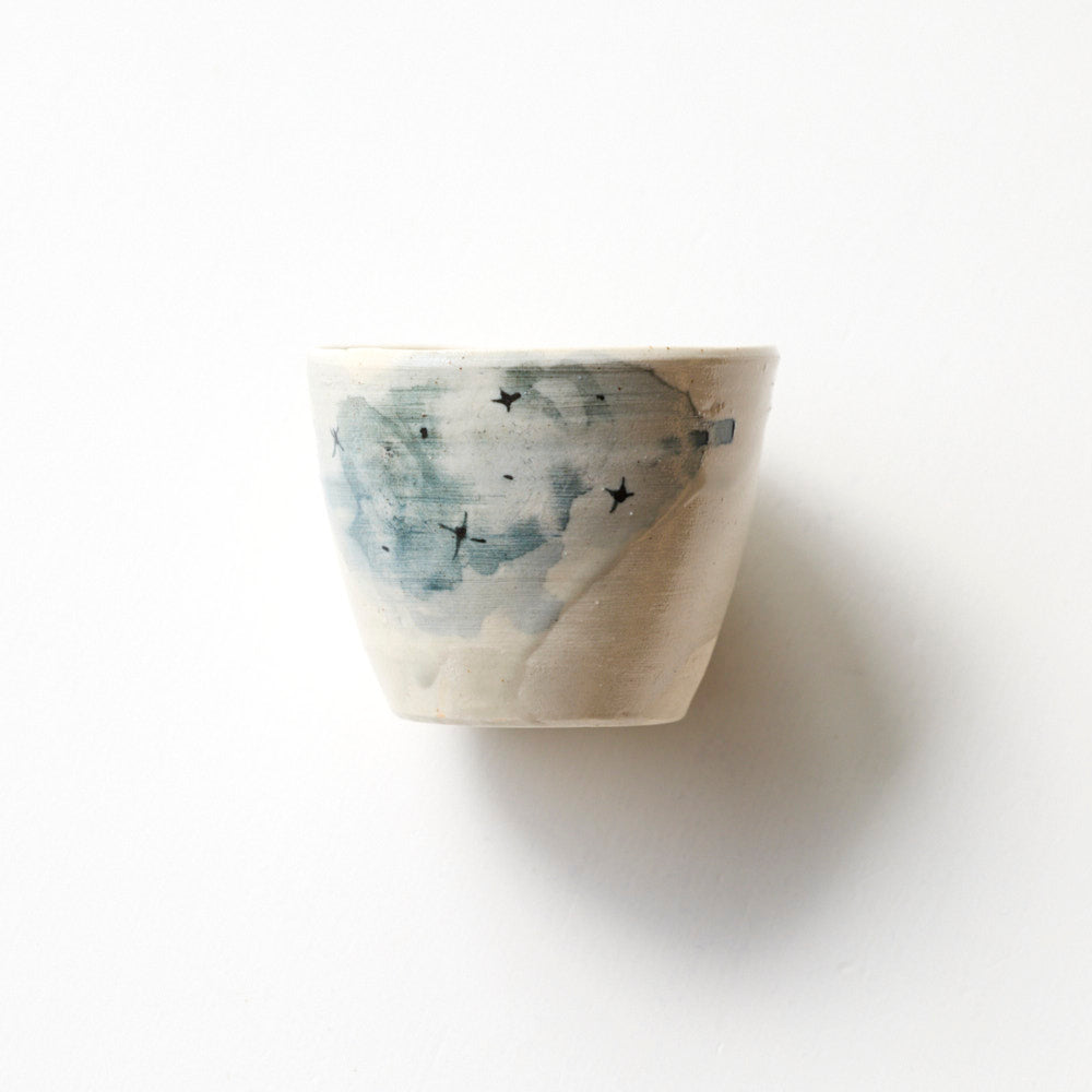 77 染付カップ　小