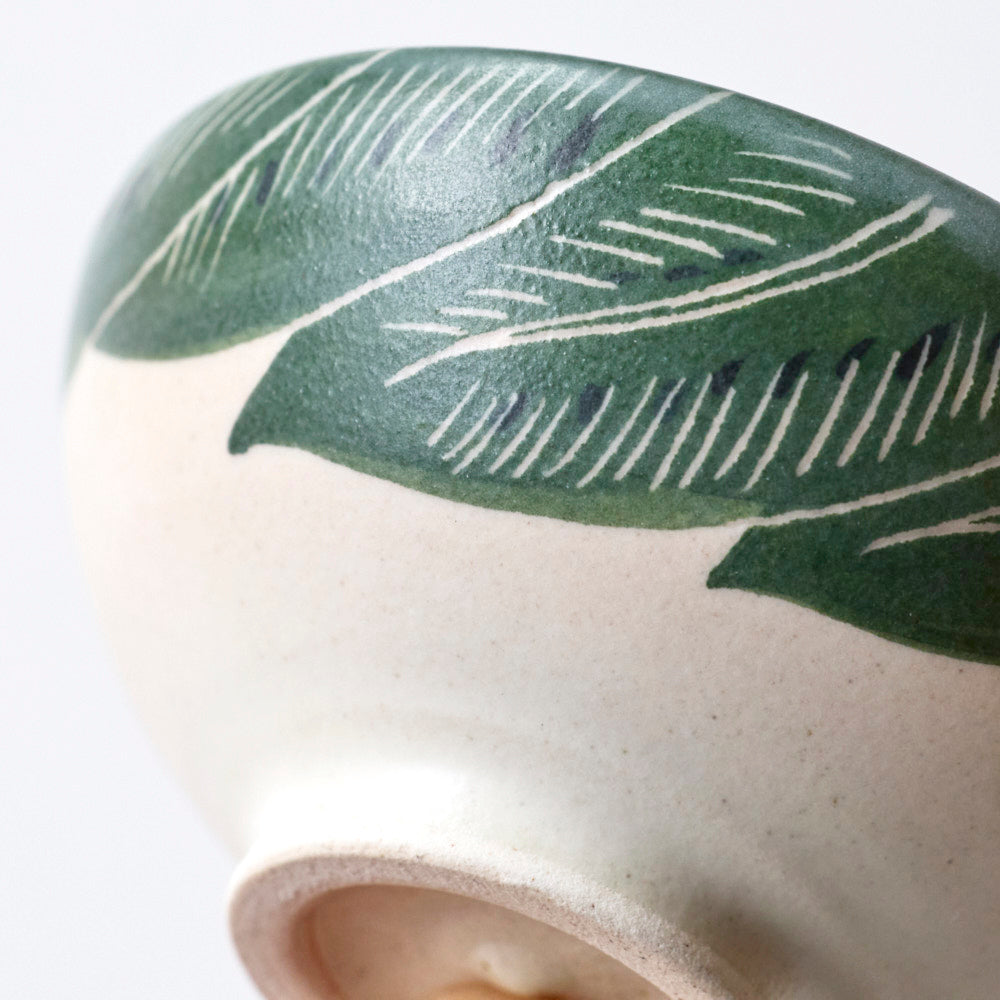 58_A ヒラヒラバナナの葉　杯