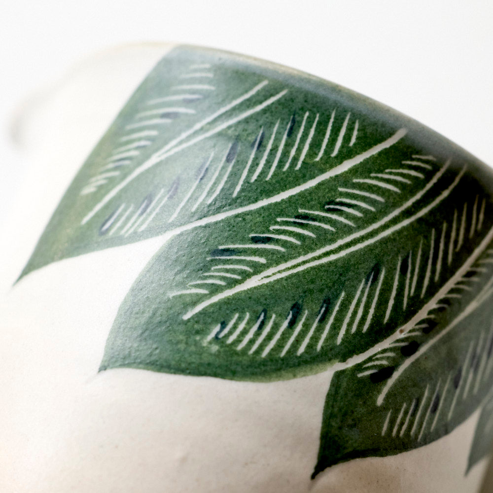 51 ヒラヒラバナナの葉 片口S