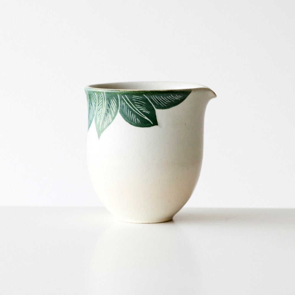 51 ヒラヒラバナナの葉 片口S