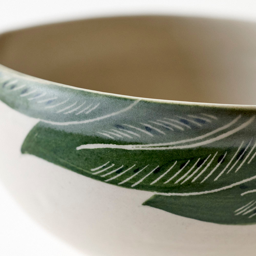 50 ヒラヒラバナナの葉 片口M