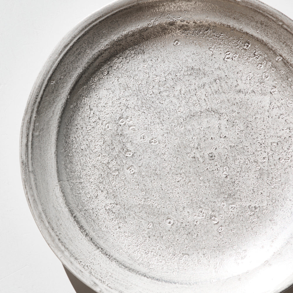 52 銀磁5寸リム皿