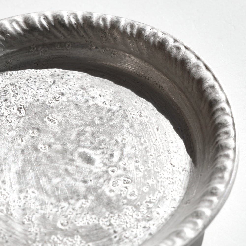 53 銀磁3.5寸リム皿