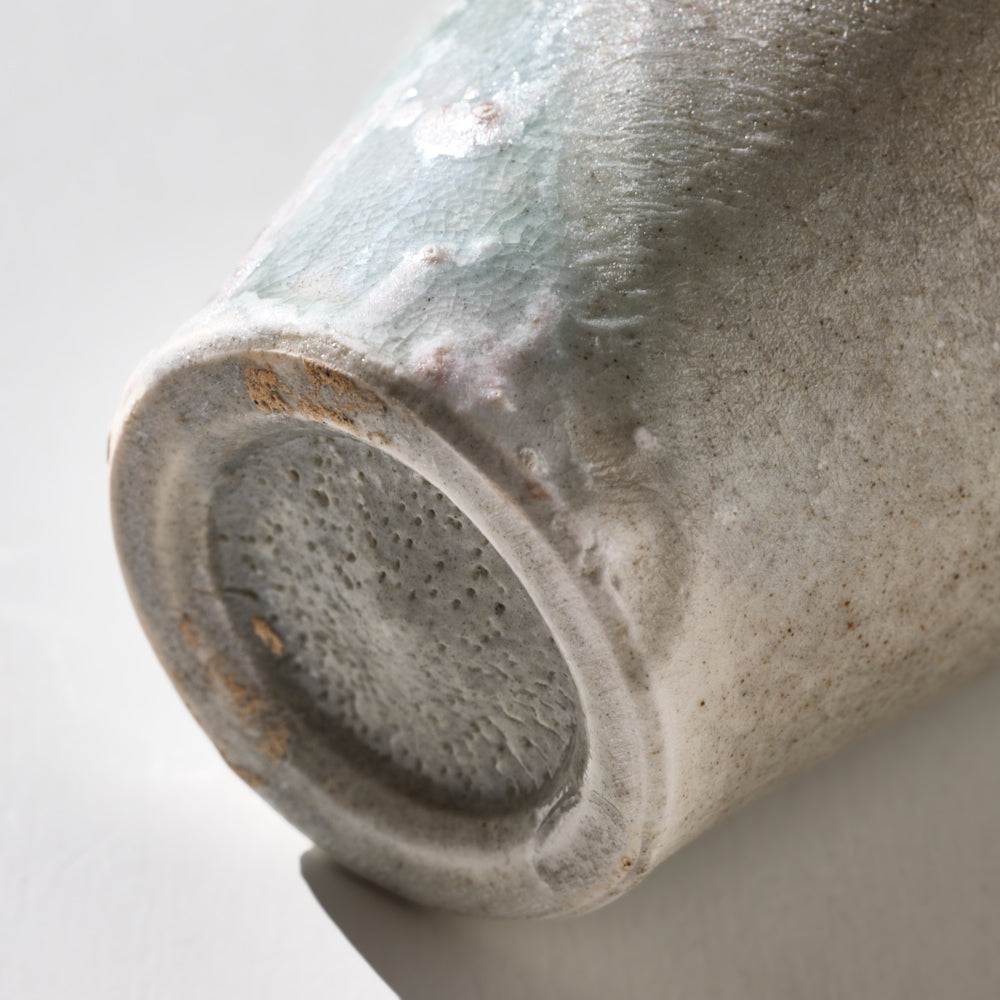 03 大堀青瓷花入