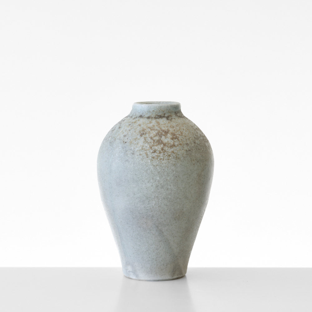 04 大堀青瓷花入