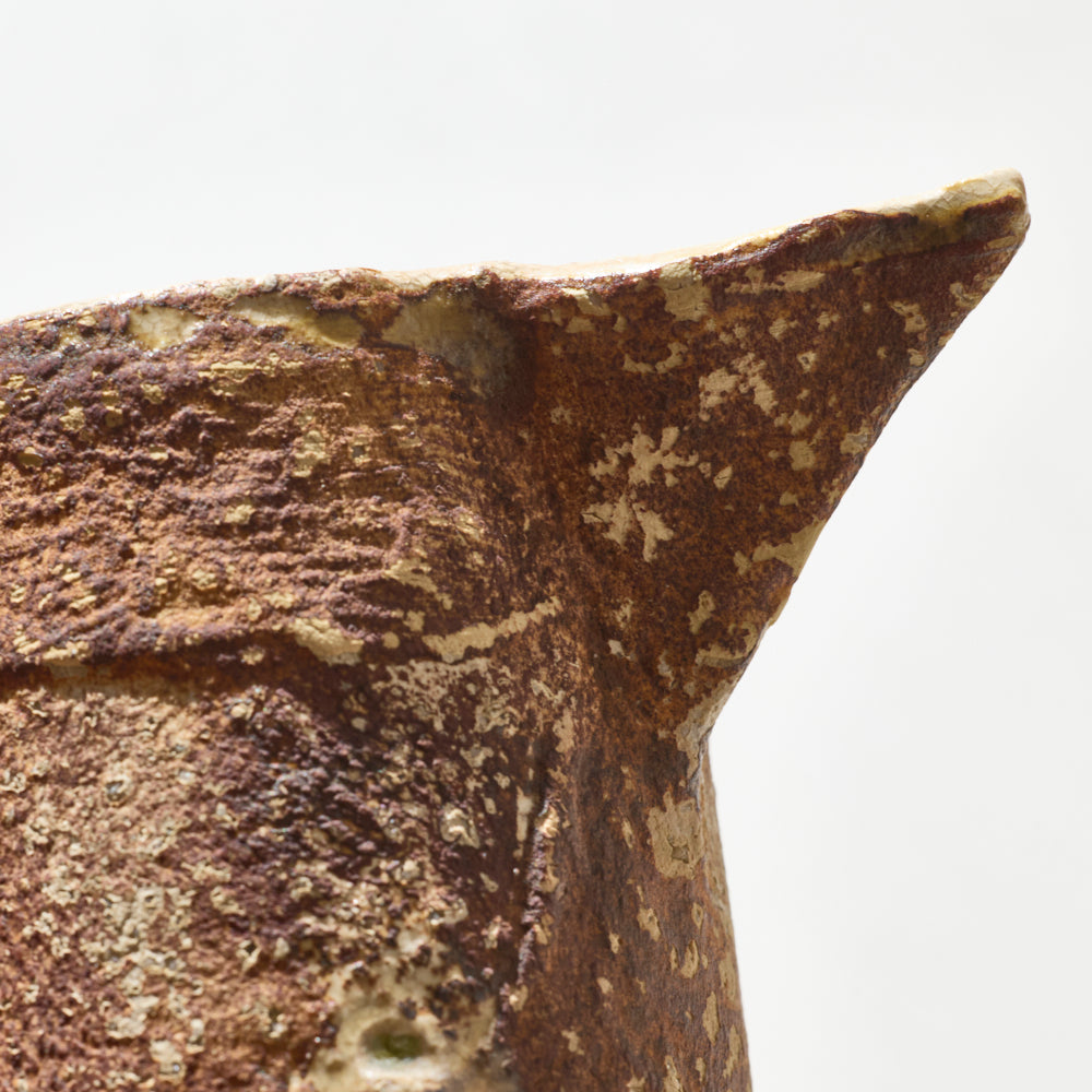 78 土化粧筒形ピッチャー(赤)