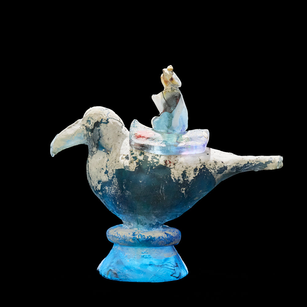 44 prayer 鳥の容れ物