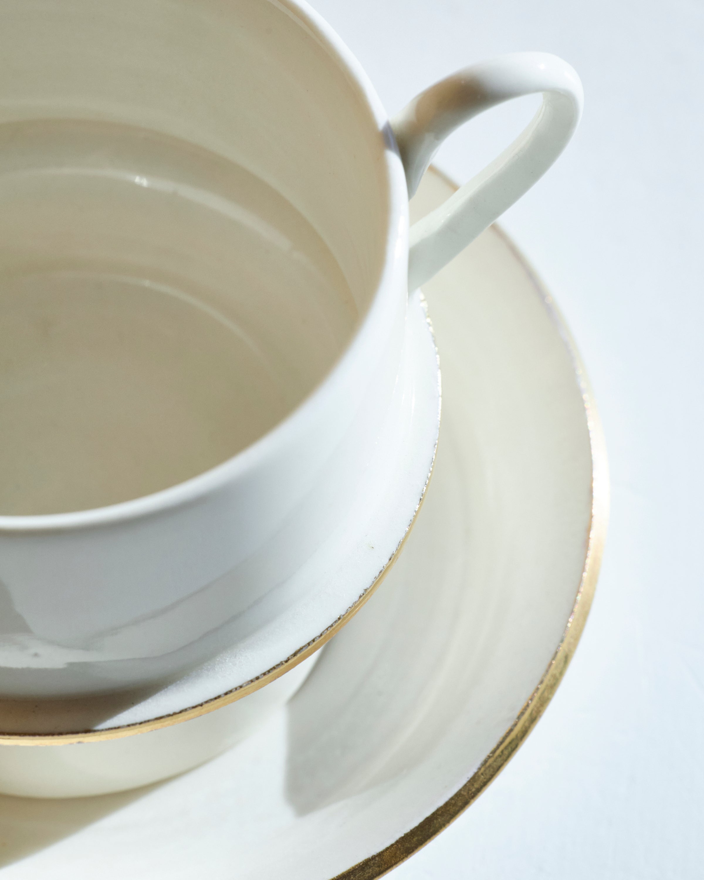 22 スタッキング コーヒー C/S (gold rim)