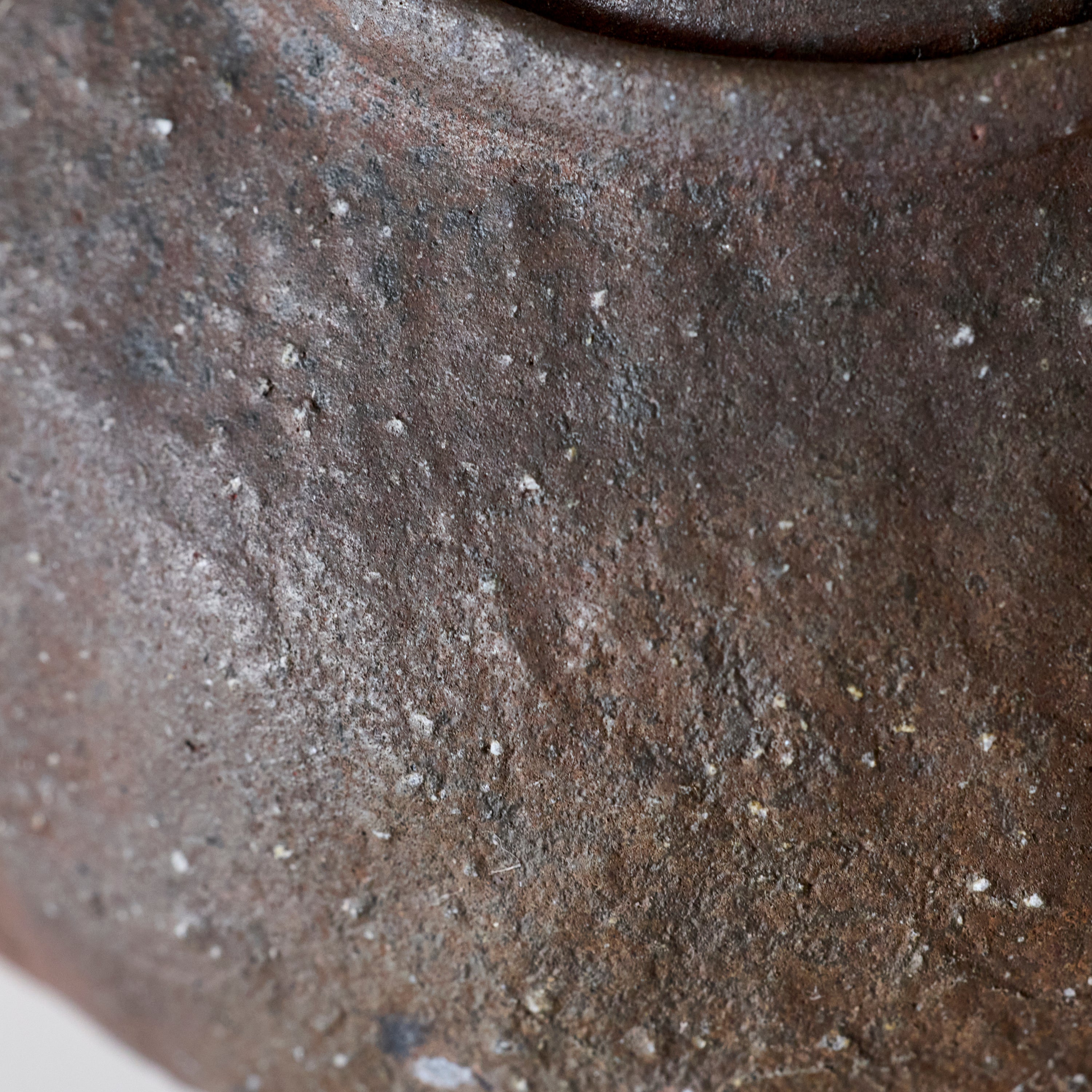 White glaze dot bowl
