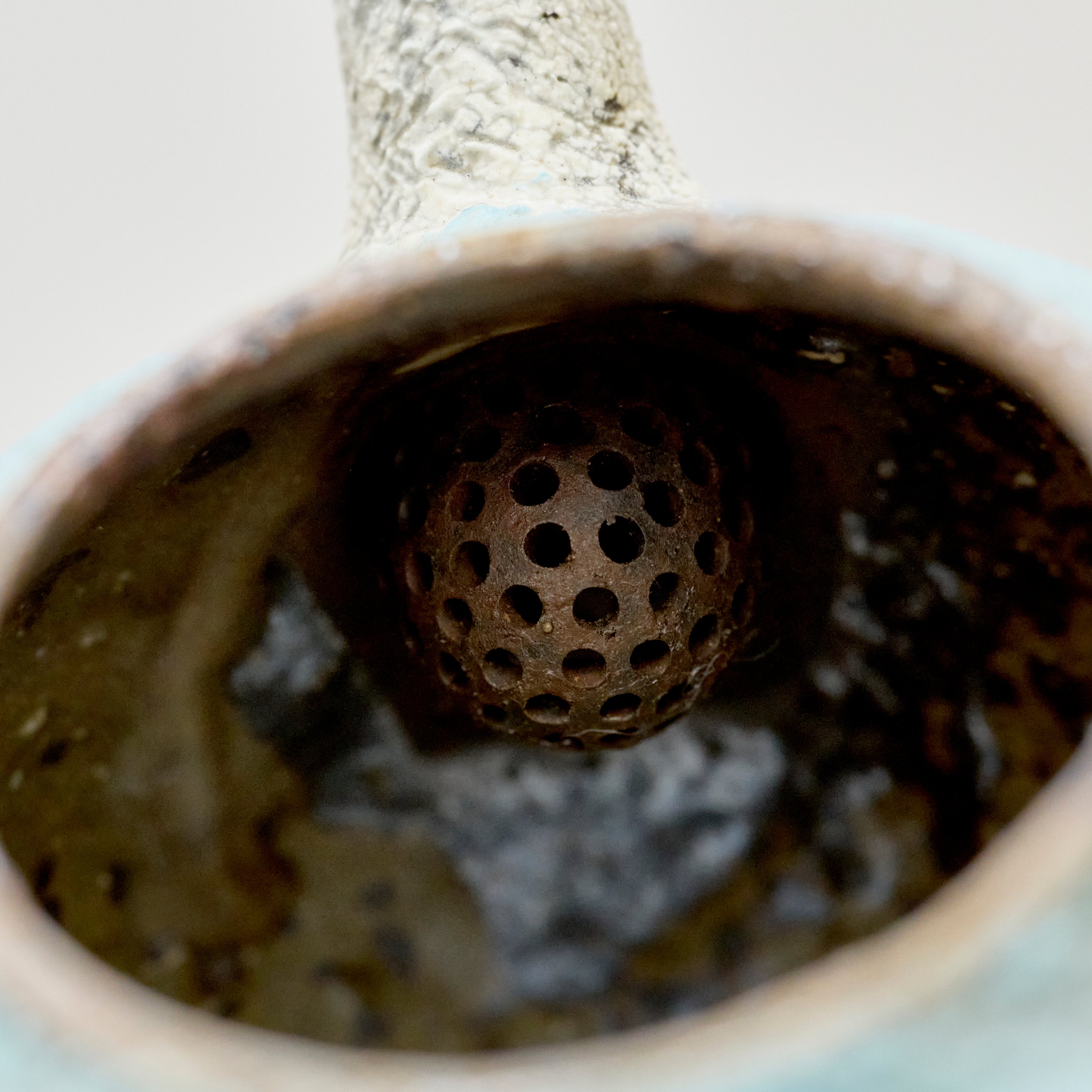 99 刷毛目茶壺