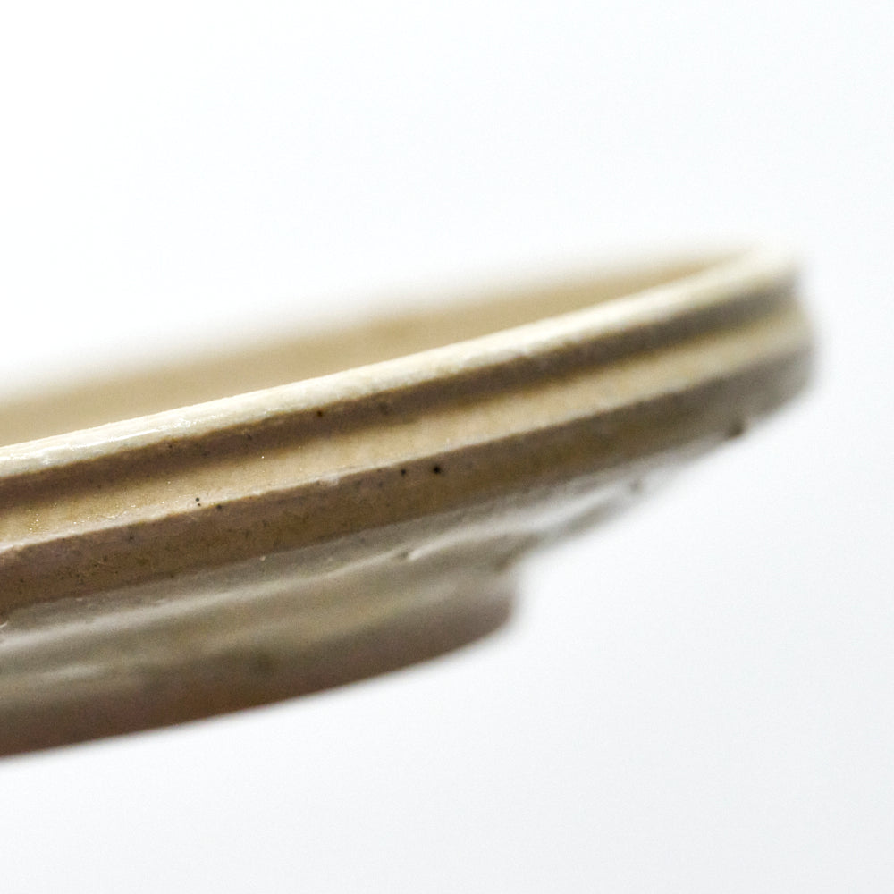 117 ミモザ灰釉菓子小鉢