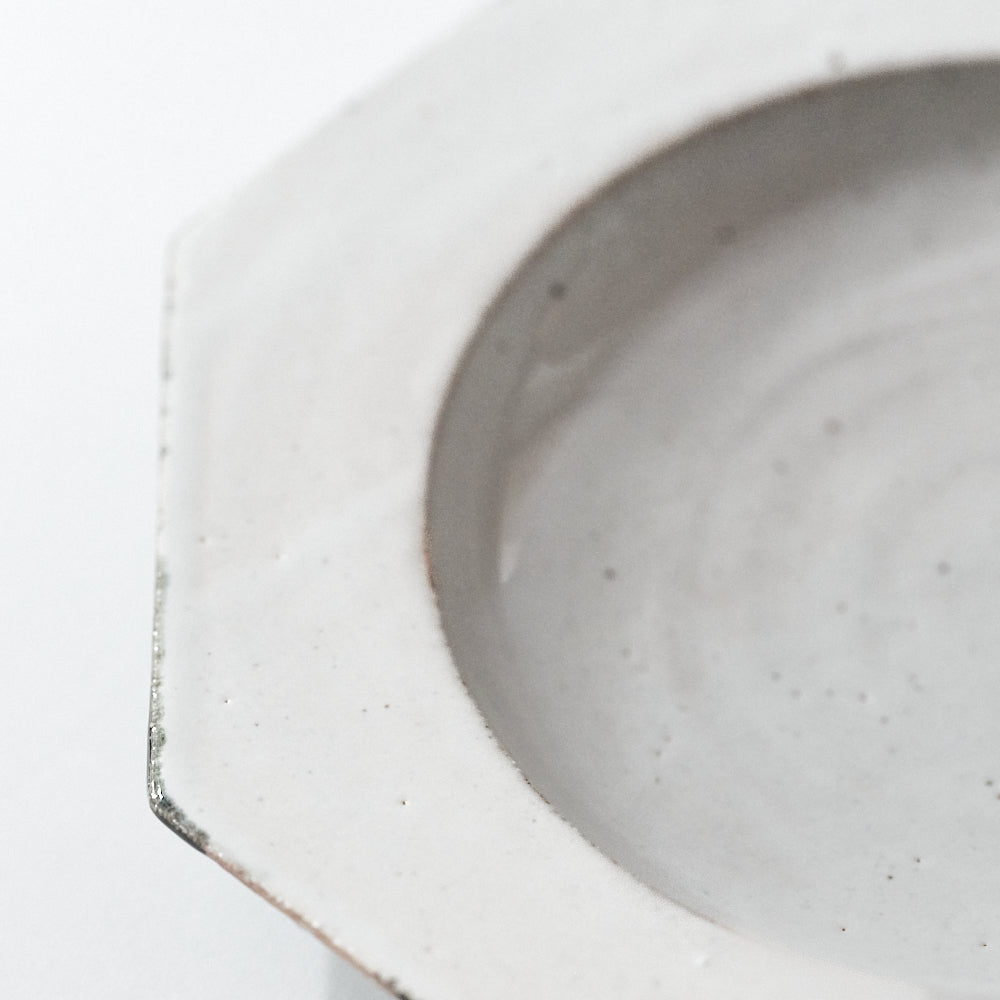 square plate with cut corners