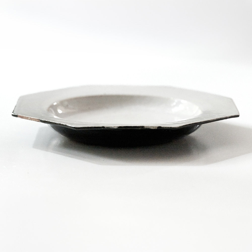 square plate with cut corners