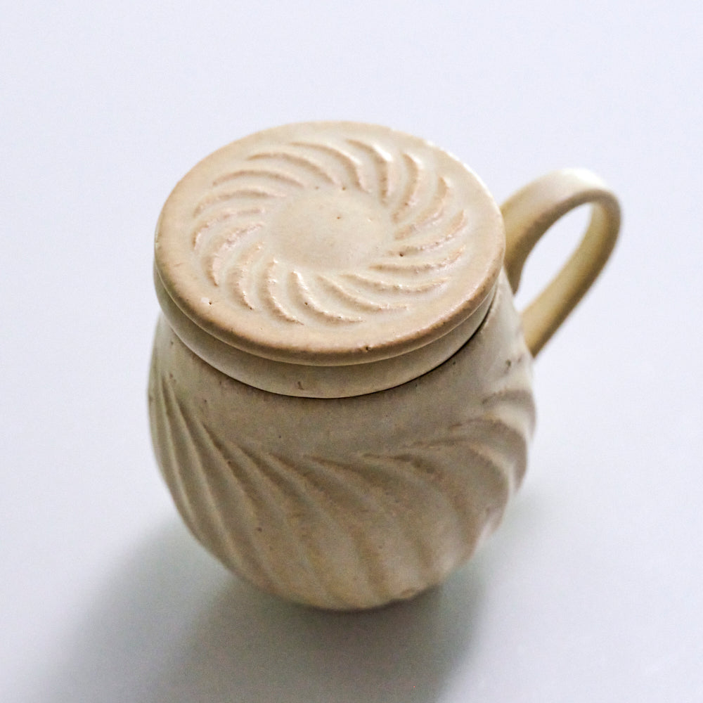 23 茶漉し付きマグ(モカ)