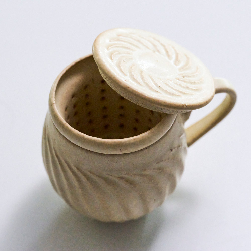 23 茶漉し付きマグ(モカ)