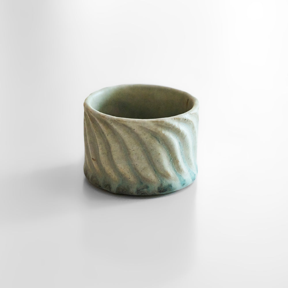 29 茶杯 正⽅形（ティール）