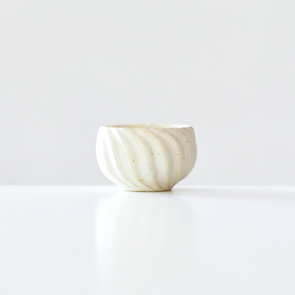 27 Sake Cup (Round) White
