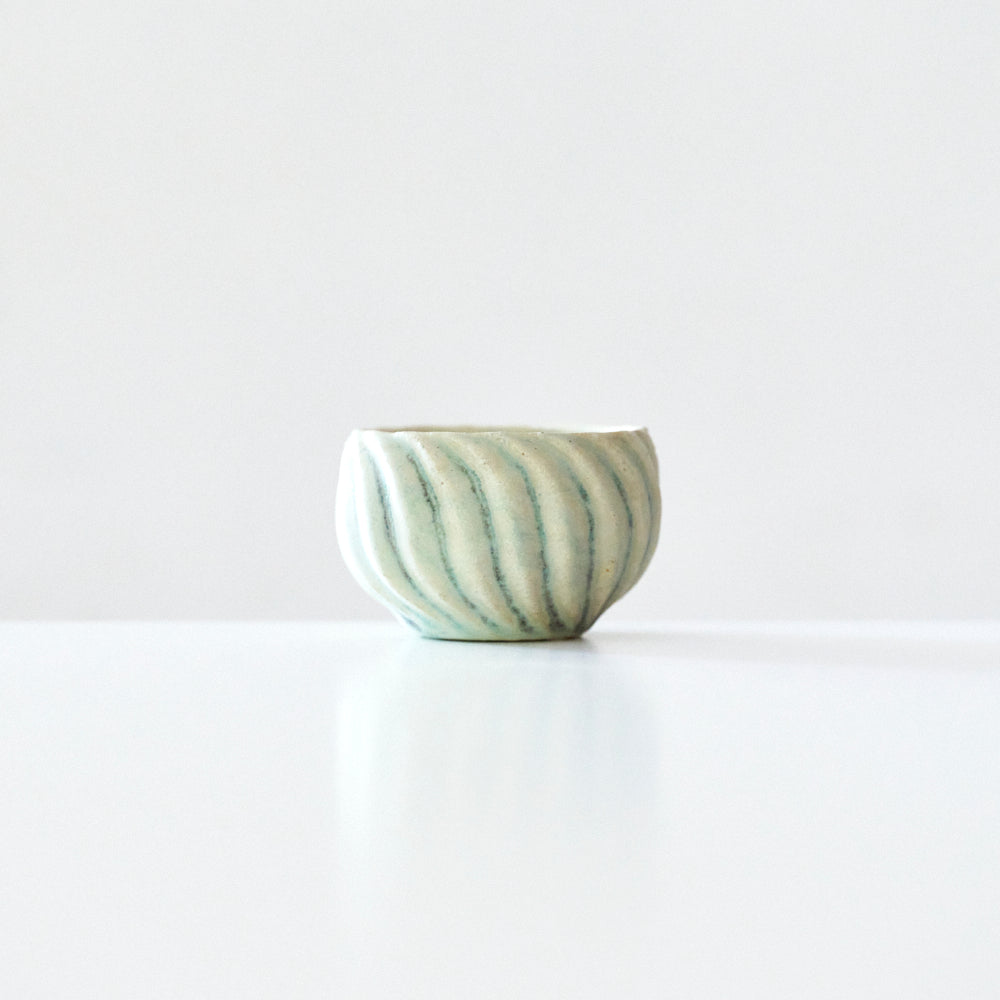 27 Sake Cup (Round) Teal