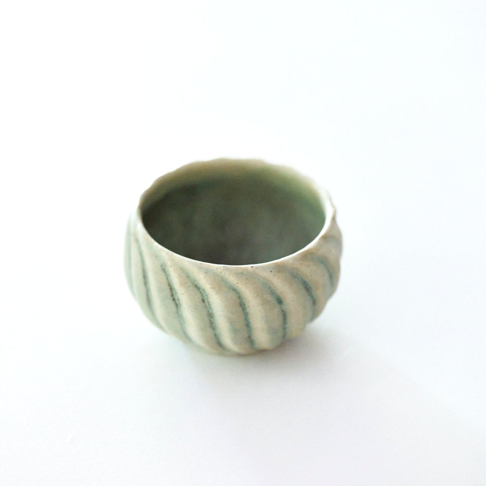 27 Sake Cup (Round) Teal