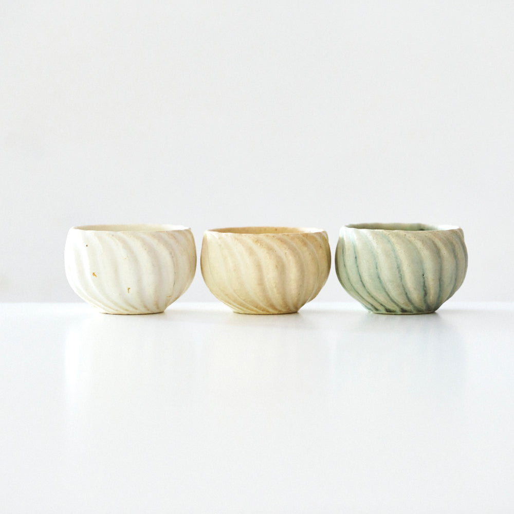27 Sake Cup (Round) Teal