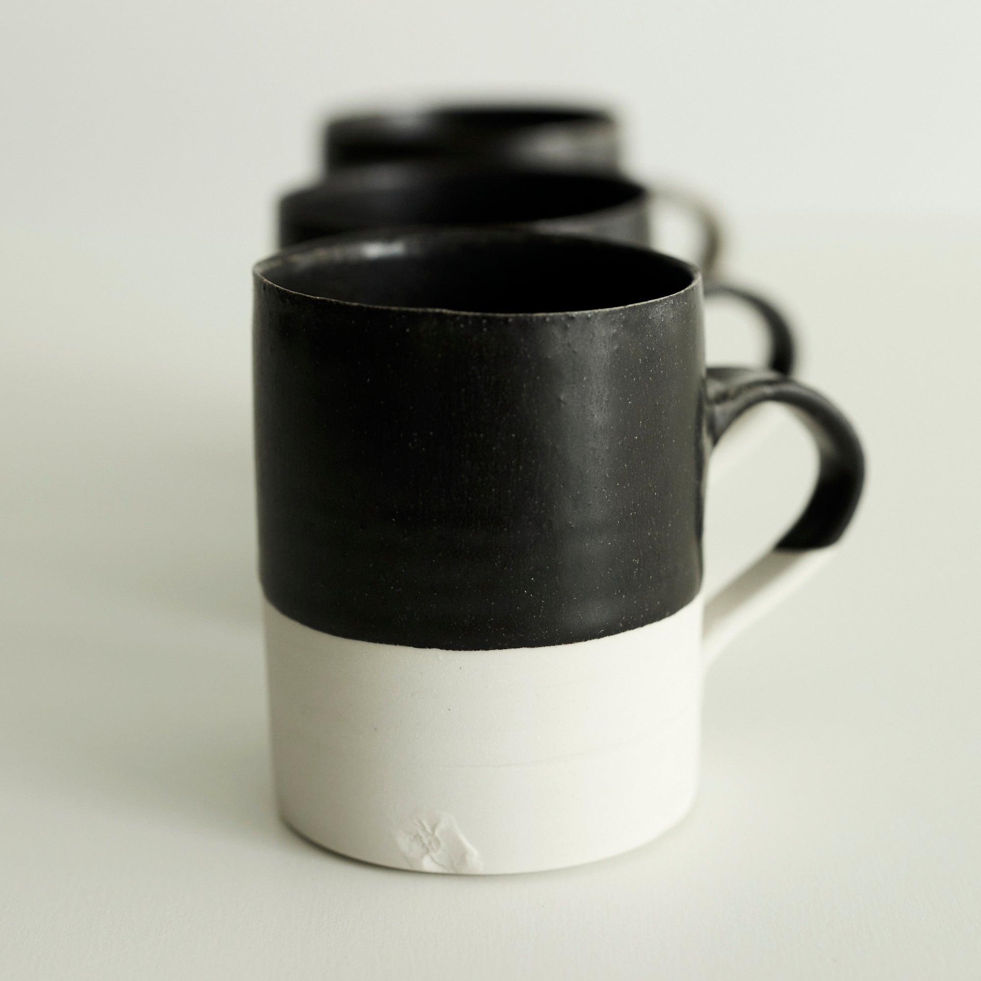 15 コーヒーカップ　白黒