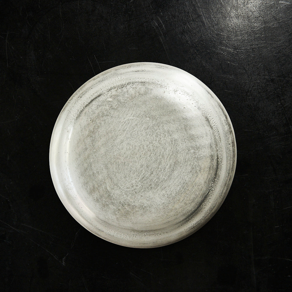 51 銀磁6寸リム皿