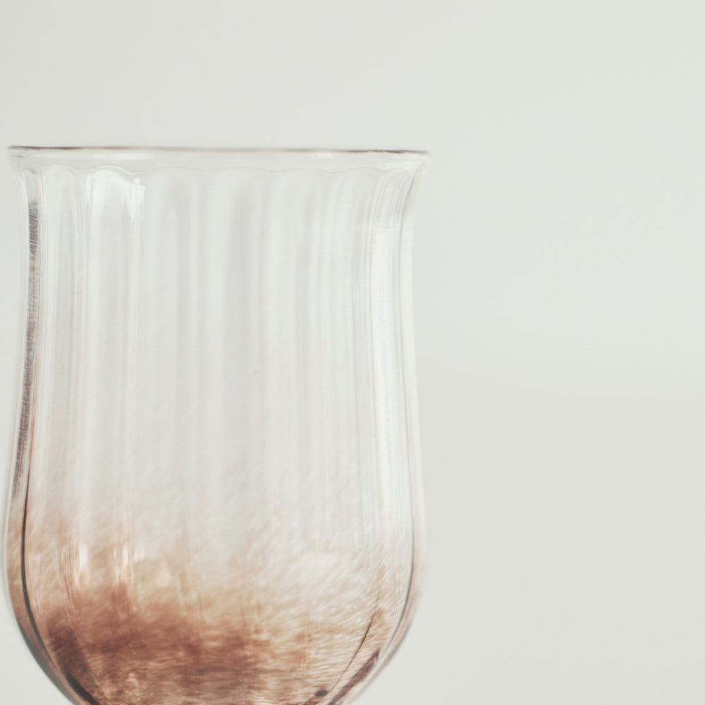 "Hanakage" Sake Cup, Ruby